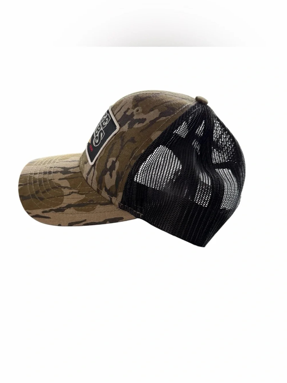 Normal Brand x Luke Combs Bottomland Camo Snapback Mesh Trucker Hat EUC